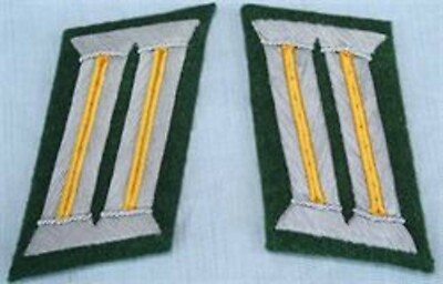 patte de col officier cavalerie et transmission  allemand 2e guerre mondiale