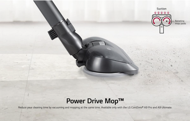 lg cordzero a9 mop attachment