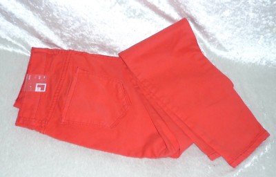 jcp Women's Skinny Leg Jeans Solid Mid Rise Stretch size 2 NEW