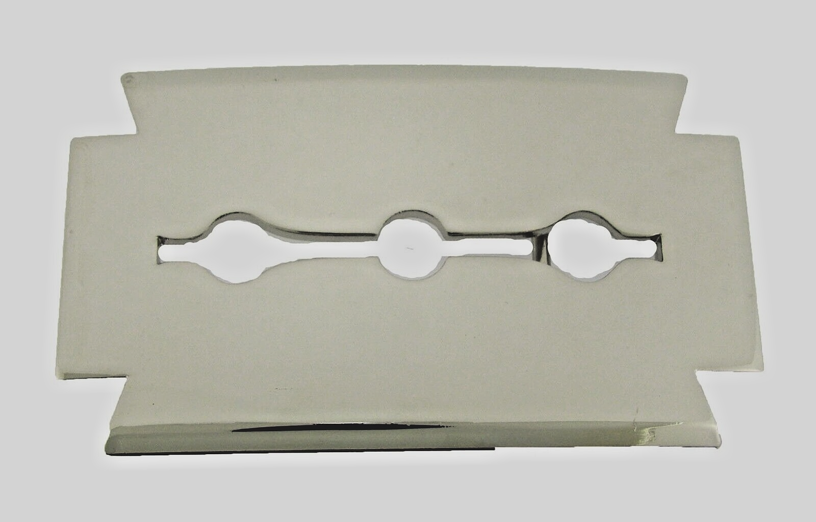 Razor Blade Belt Buckles Hairdresser Hair stylist Tool Barber Shop Silver Metal
