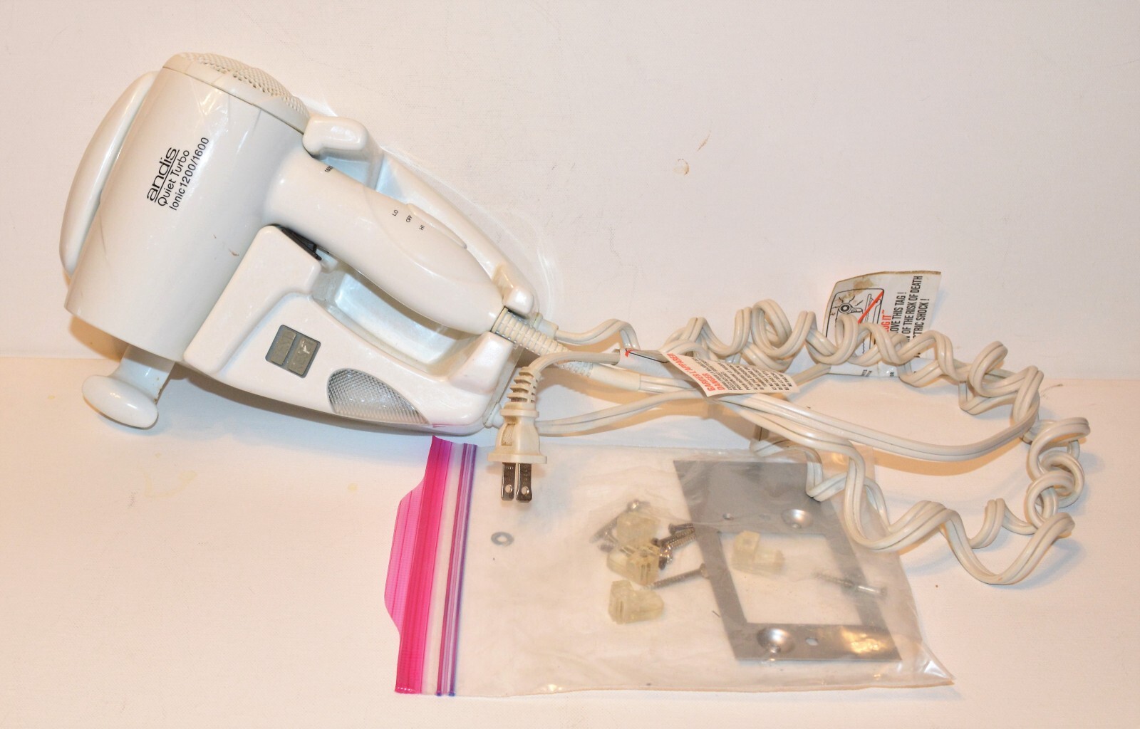 Andis Wall Mount Hair Dryer Hairdryer