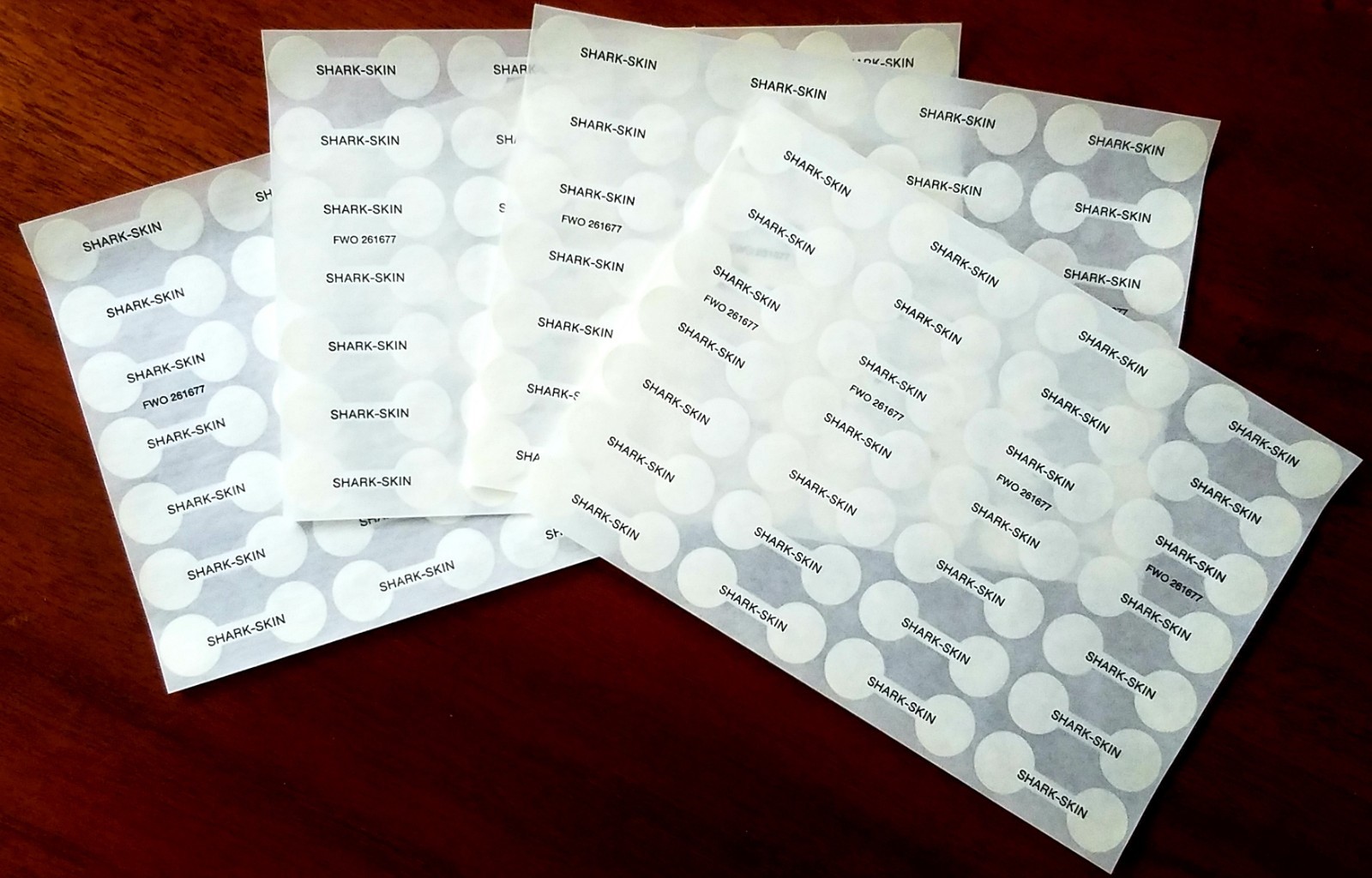 100+ Shark Skin Dumbell Jewelry Ring Repair Price Tags Vigor New TA-701 White