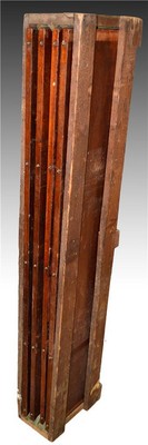 17232 Victorian Mahogany Claw Foot Split Base Banquet Dining Table