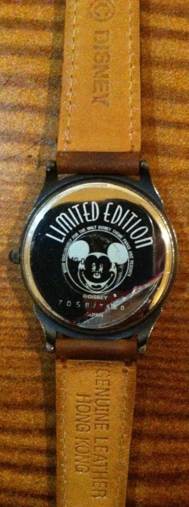 Collectible Mickey Mouse Aviator Watch/Pen Set