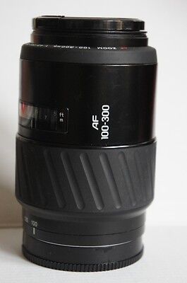 Sony alpha fit AF 100-300mm f 4.5-5.6  tele macro lens for A580 A33 A65 A700 A77