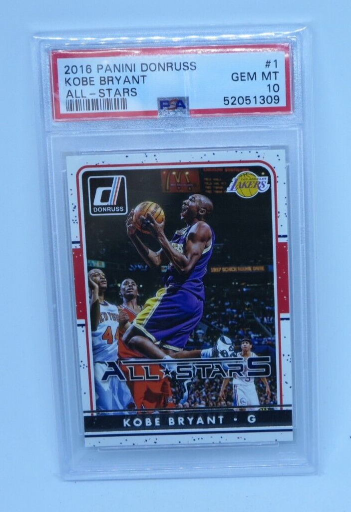 KOBE BRYANT 2016 DONRUSS ALL STARS PSA 10 #1 | eBay