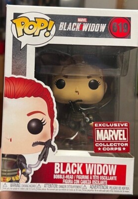 Funko Pop! Marvel Black Widow Collector Corps Exclusive #619 Vinyl NEW