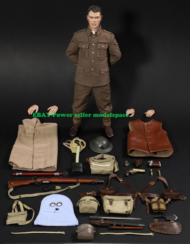 1/6 Scale DID B11013 WWI British Infantry Soldier Tom Action