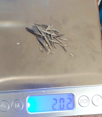 2 Grams  Ytterbium metal Specimen Free Shipping Ingot 99.9% Lots Of Slivers