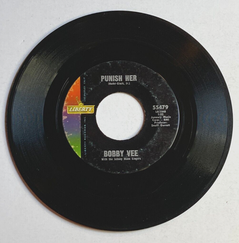 BOBBY VEE & THE CRICKETS 45 RPM Record Liberty 55479 Someday