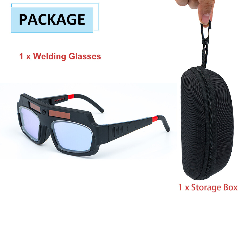 Auto Darkening Welding Glasses,Solar Welding Goggles Mask Helmet,Welder Goggle