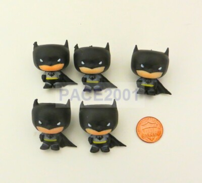 Lot of 5 Batman DC Comics Chibi Figures (Vending Machine Collection)
