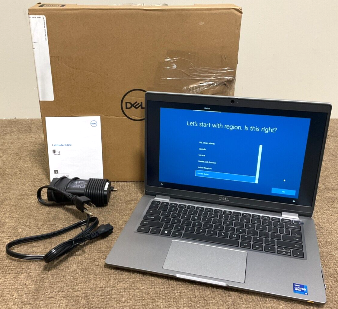 Dell Latitude 5320 i7-1185G7 16GB 256GB BT5 WiF6 13.3T W10P64 WTJW5v ✅❤️️✅ READ Dell Latitude 5320 i7-1185G7 16GB 256GB BT5 WiF6 13.3T W10P64 WTJW5v ✅❤️️✅ READ