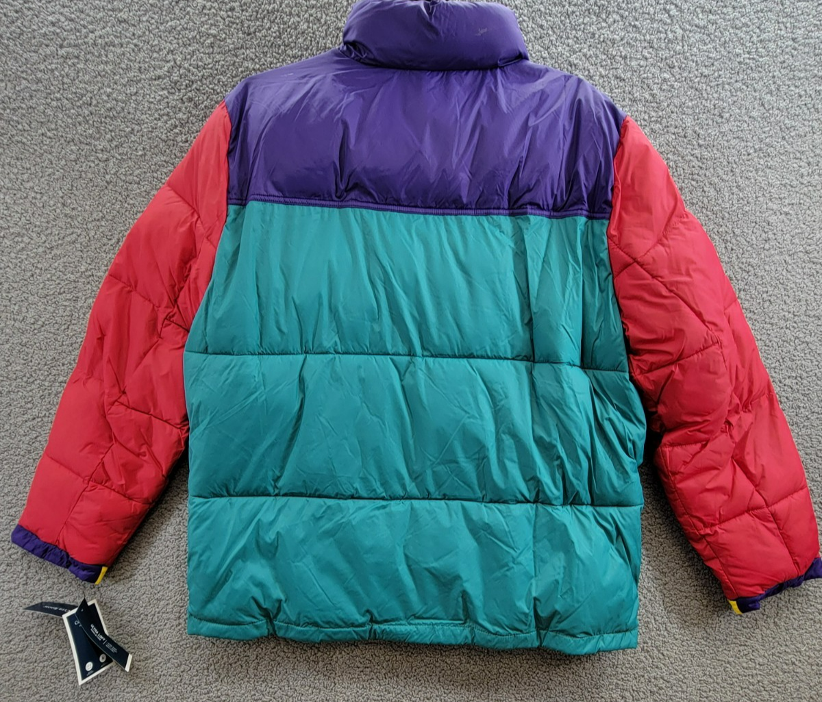 Club Room Colorblocked Quilted Full-Zip Puffer Jacket Men's XL Multi Long Sleeve - Picture 12 of 21