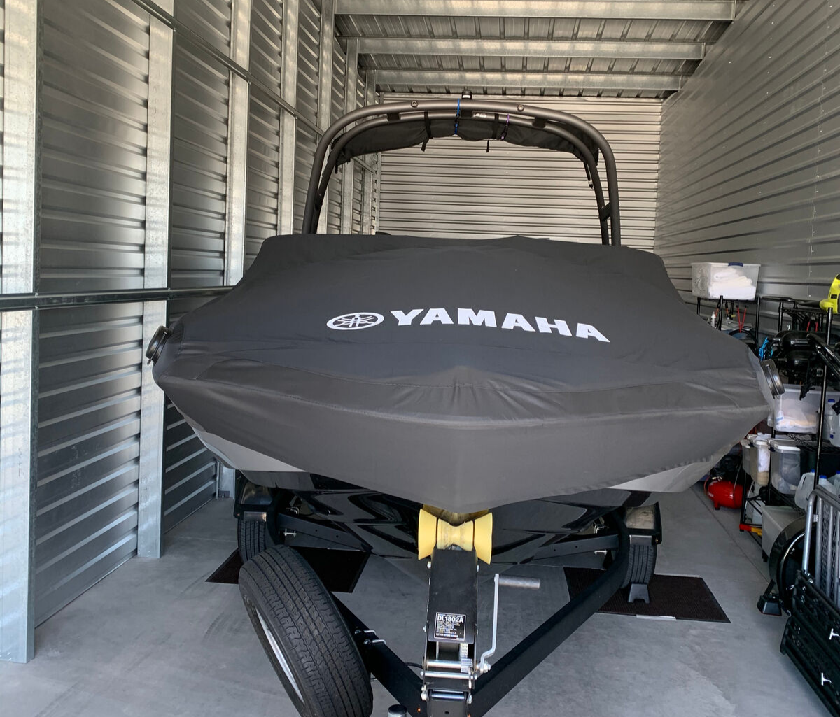 YAMAHA OEM Dlx Boat Cover BLACK 2019+ AR190 AR195 Tower Mooring MAR