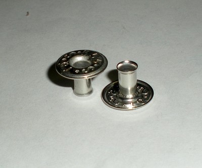 1000 PCS BOX PRYM EYELET GROMMET NICKEL FREE SHINY SILVER KTN 1000 T6/4 NEW
