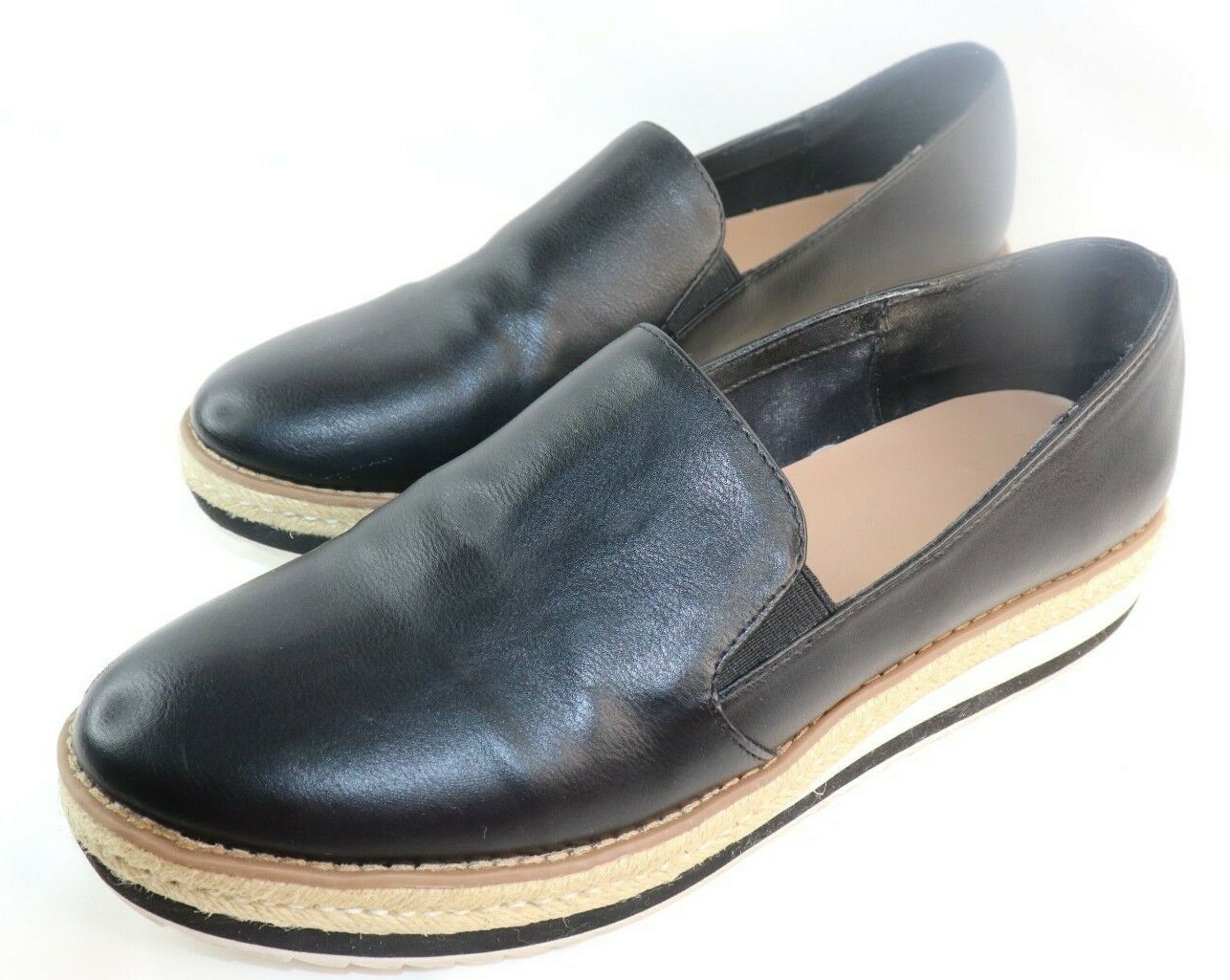 A New Day Womens Devina Hybid Black Casual Slip On Shoe Sz 10