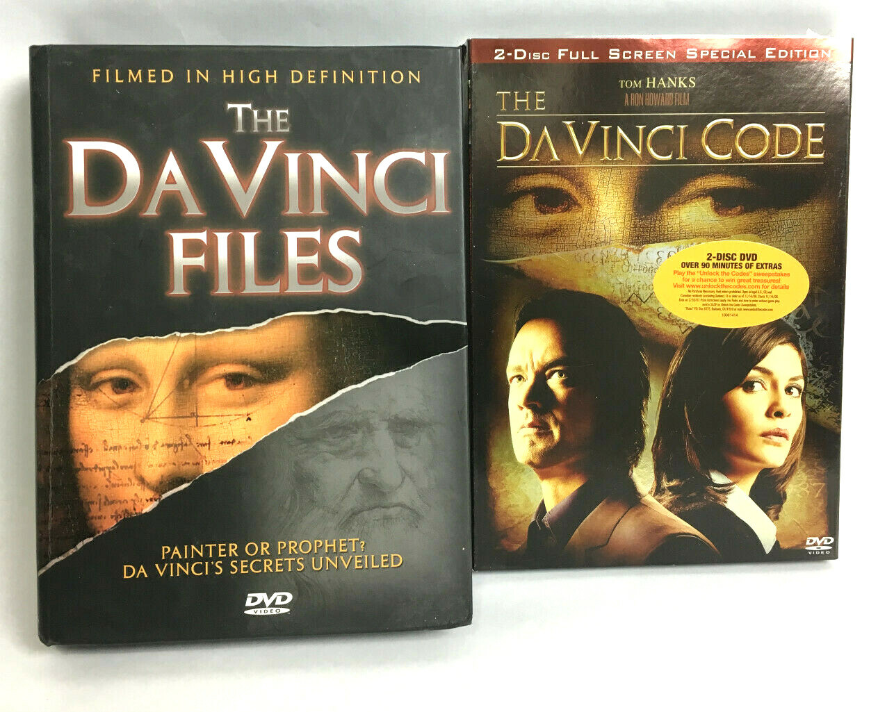 DVD LOT Da Vinci Code Special Edition Da Vinci Files 3 Disc DVD LOT Da Vinci Code Special Edition Da Vinci Files 3 Disc
