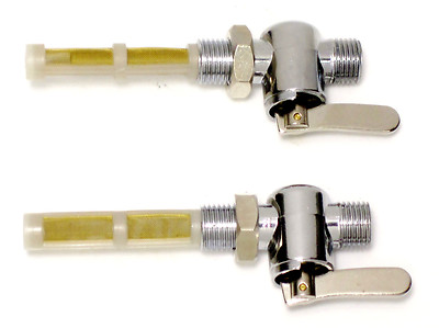 F12800 Petcocks Triumph Norton BSA 83-2800 83-2801 fuel valves petcock set