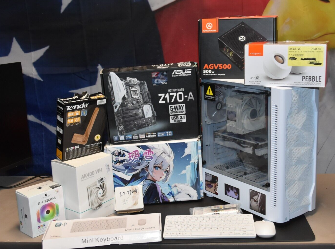 Intel I 7 7700k 16gb Ram Rx 580 960gb Nvme Samsung Ps 500wat