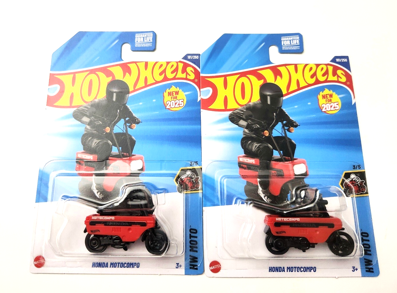 Hotwheels HONDA MOTOCOMPO 10台 2025 HOT WHEELS MAINLINE SHORT CARD J HONDA MOTOCOMPO HW