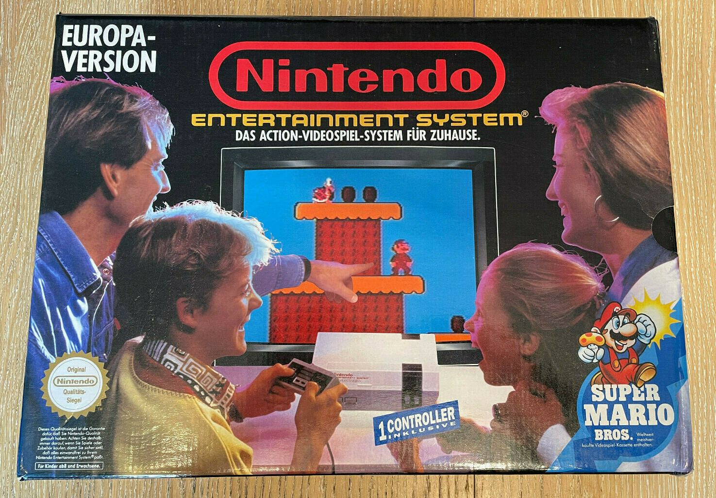 Top OVP Nintendo Entertainment System - NES - Super Mario Bros. Europa Version