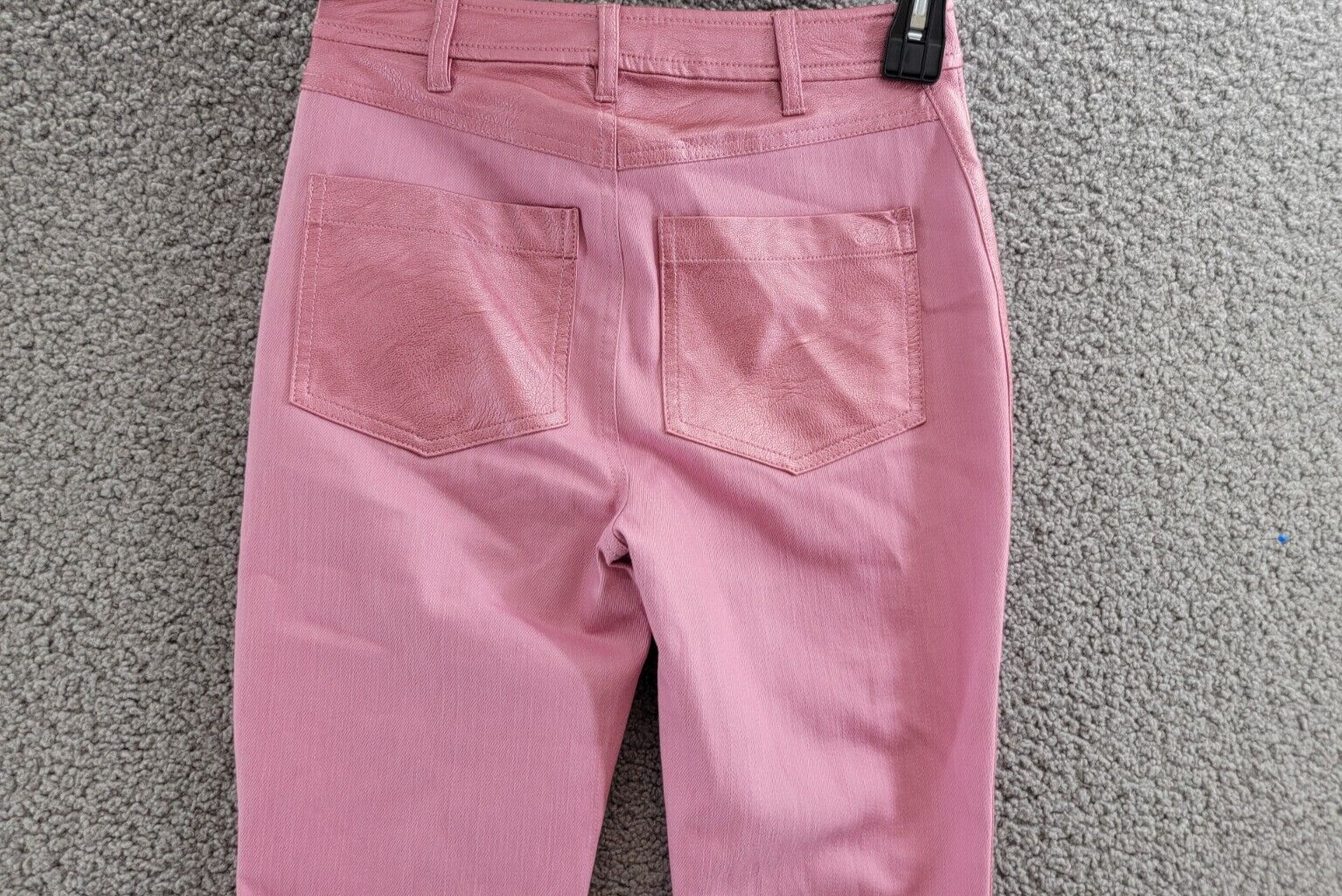 Cinq à Sept Presely Mid-Rise Straight-Leg Pants Women's 00 Quartz Button Zip - Picture 10 of 17