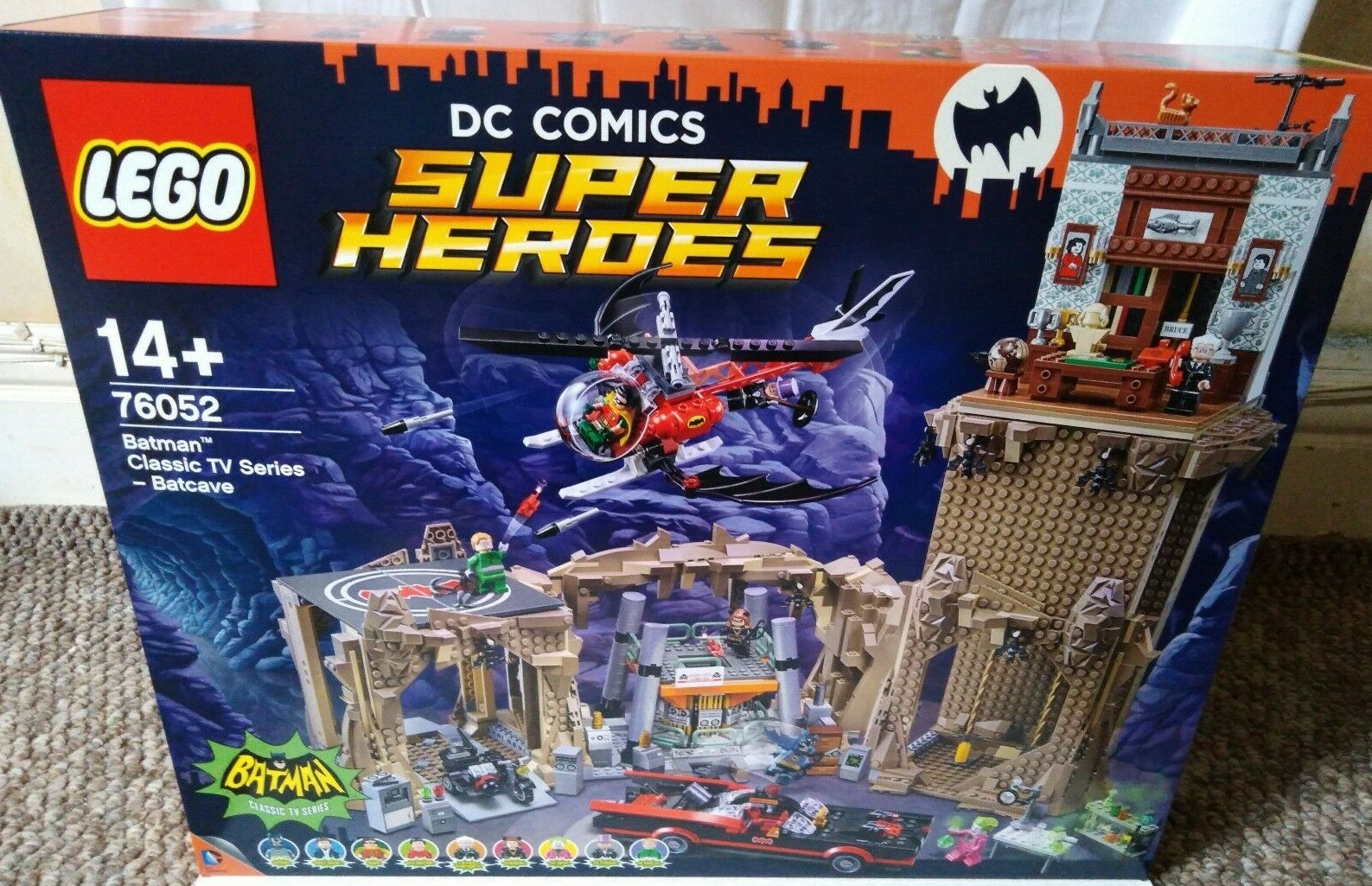 Lego DC Batman Classic TV Series Batcave 76052 RETIRED SET