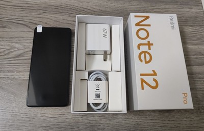 Open box Xiaomi Redmi Note 12 Pro 5G 8GB+128GB GSM 50MP Unlocked  Global ROM