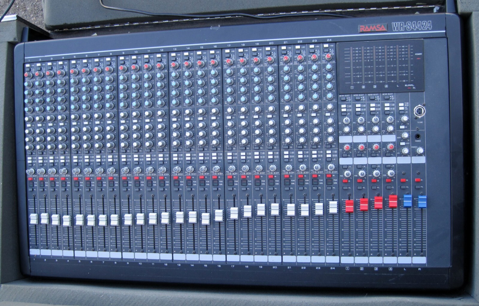 Panasonic Ramsa WR-S4424 Audio Mixing Console + Road Case | eBay
