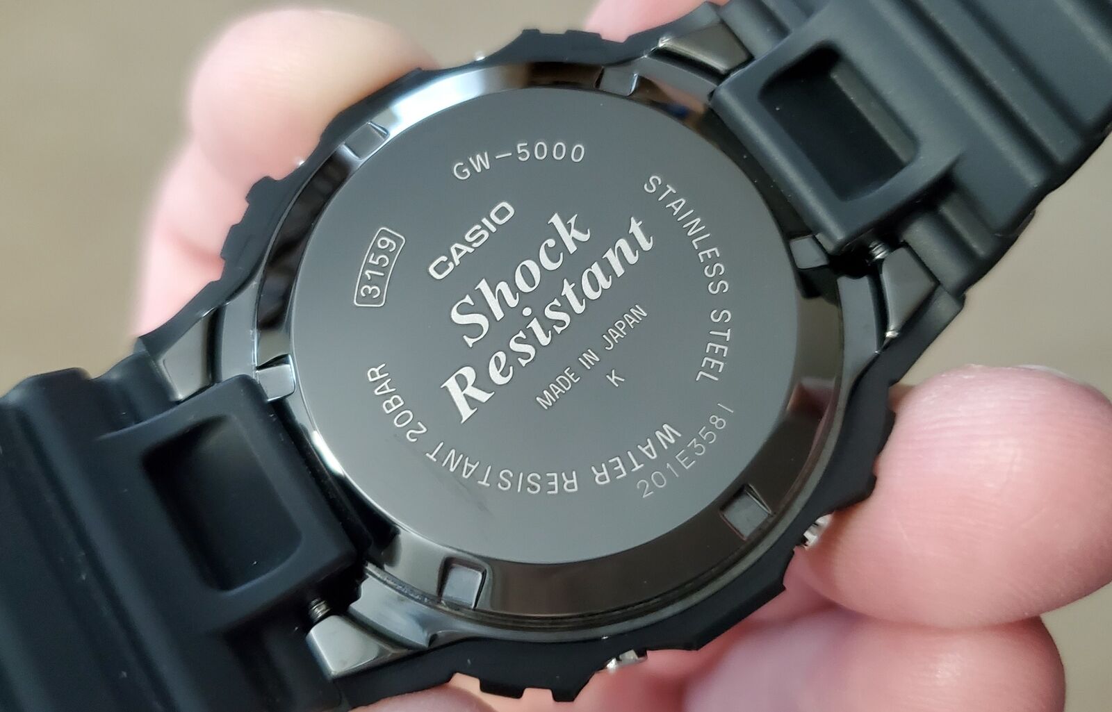 Casio G-Shock GW-5000-1JF Wrist Watch for Men 3159 JA Japan Casio G-Shock GW-5000-1JF Wrist Watch for Men 3159 JA Japan