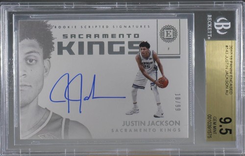 2017-18 Panini Encased - Justin Jackson #143