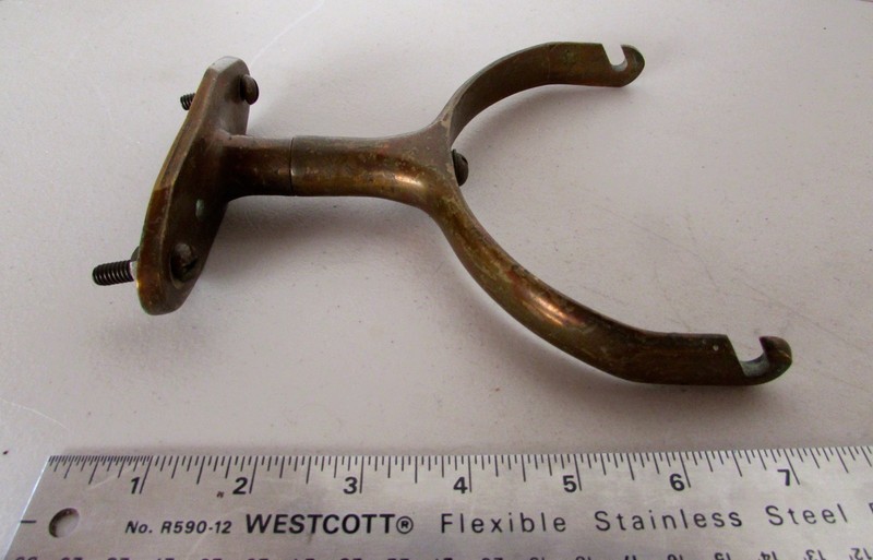 Vintage Railroad Brass Bell Holder Bracket Assembly Pullman eBay