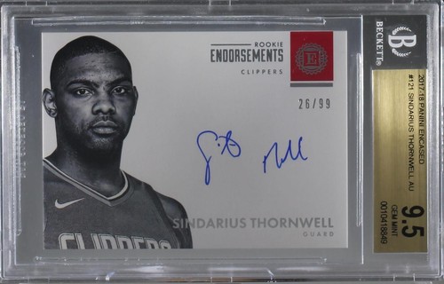 2017-18 Panini Encased - Sindarius Thornwell #121