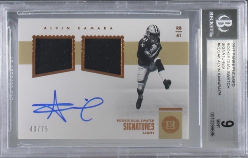 2017 Panini Encased Alvin Kamara #RDS-AK