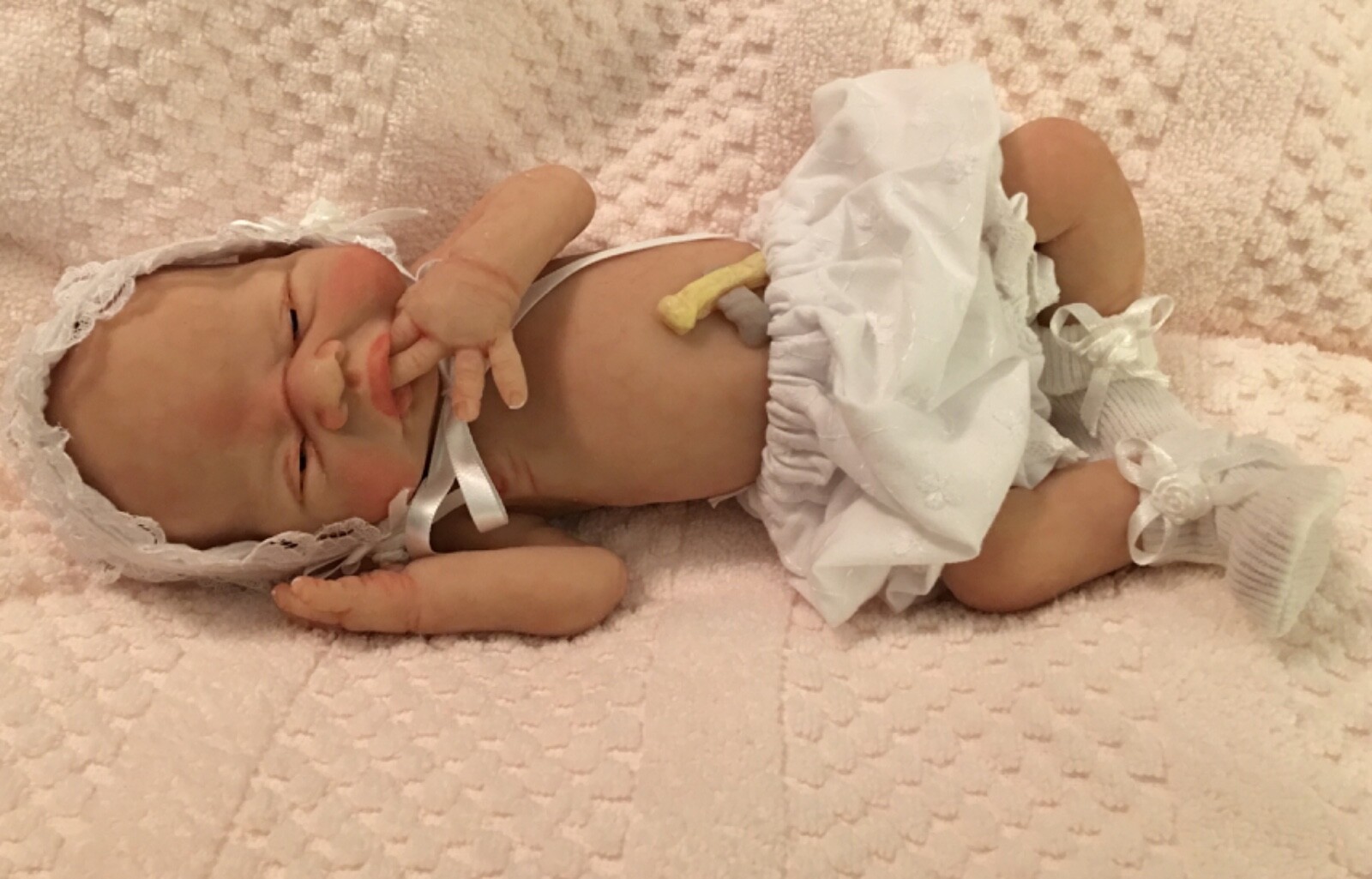 10” Ooak Baby Dress Set-Miss Polly’s Dollies