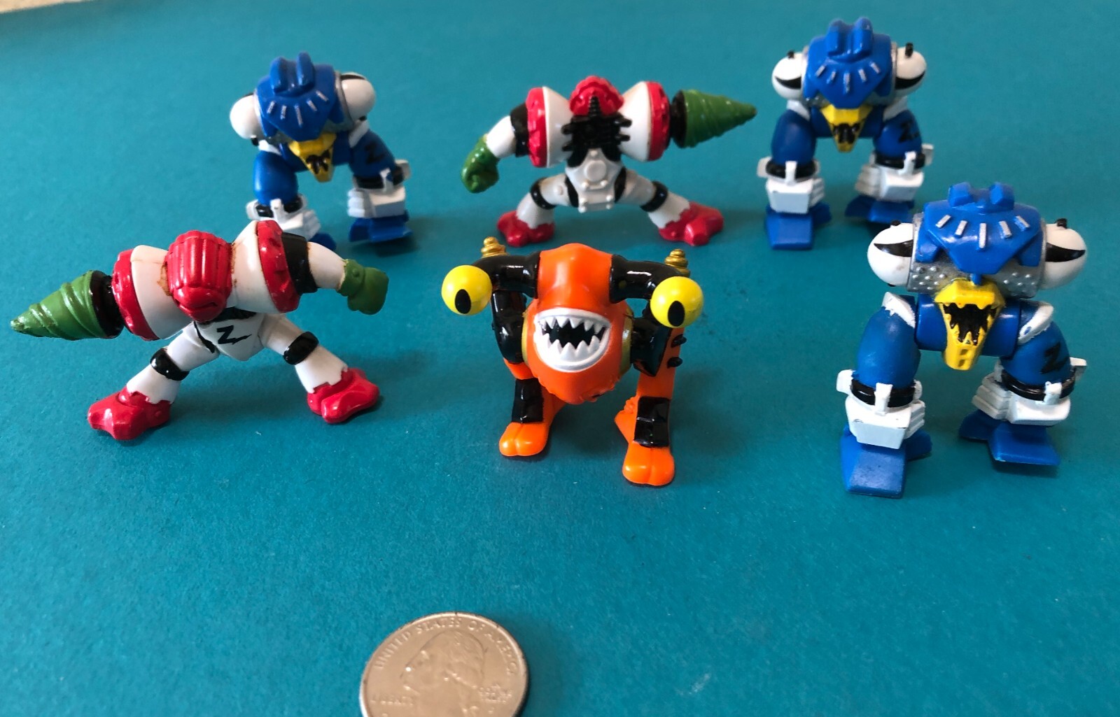 Burger King アメリカントイ Z-bots 1993 1994 Burger King Kids Meal Toys USED - Galoob