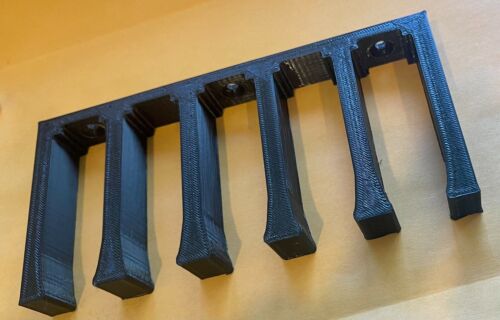 PMAG Magpul 5x Wall Mount Mag Rack Holder 223/556 Made In The USA!! 5.56