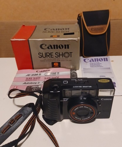 Canon Sure Shot Camera Canon Lens 38mm 1:2.8 Auto Focus
