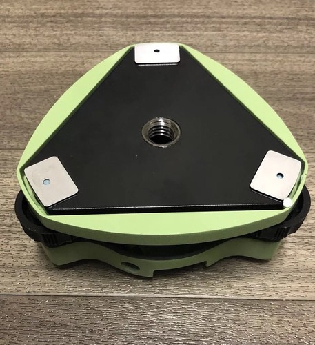 Green Tribrach with Optical Plummet, Surveying, Leica, Topcon