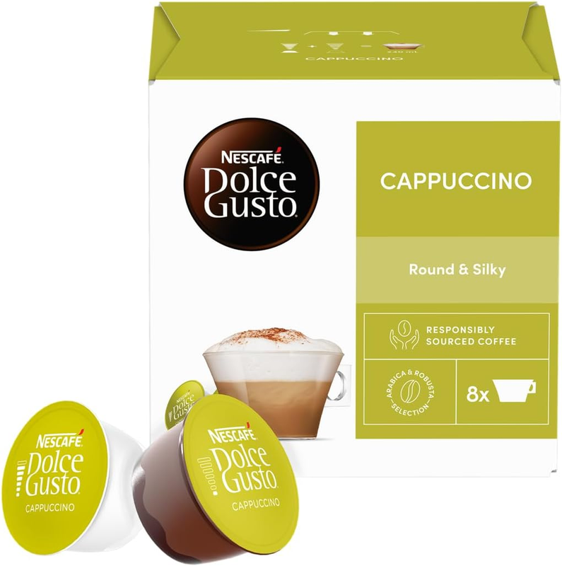 Cappuccino Coffee Pods 16 Capsules