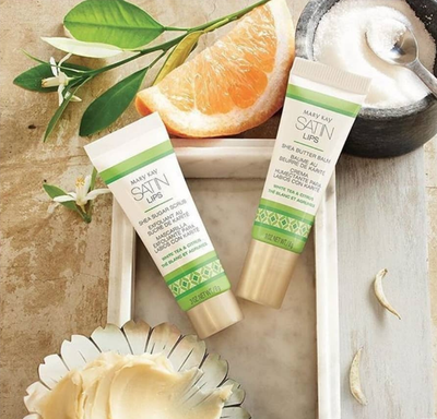 Mary Kay White Tea Citrus Satin Lips Set New 2023