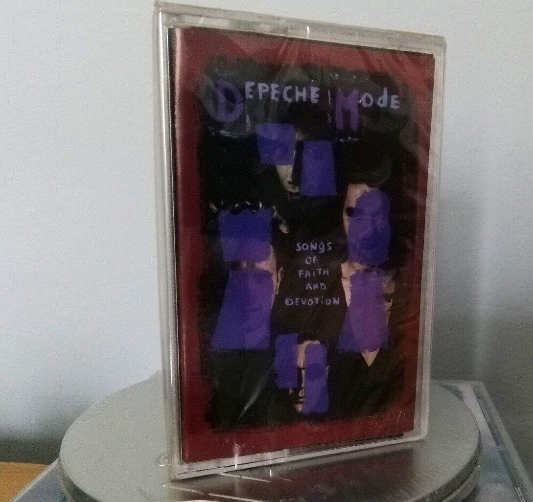 Sealed Depeche Mode - Songs Of Faith And Devotion Cassette