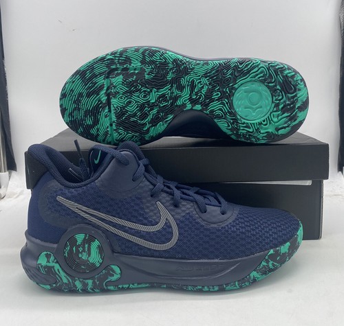 

Баскетбольные кроссовки Nike KD Trey 5 IX Mid Синие черные кроссовки CW3400-400 Мужские размеры, Синий, Nike KD Trey 5