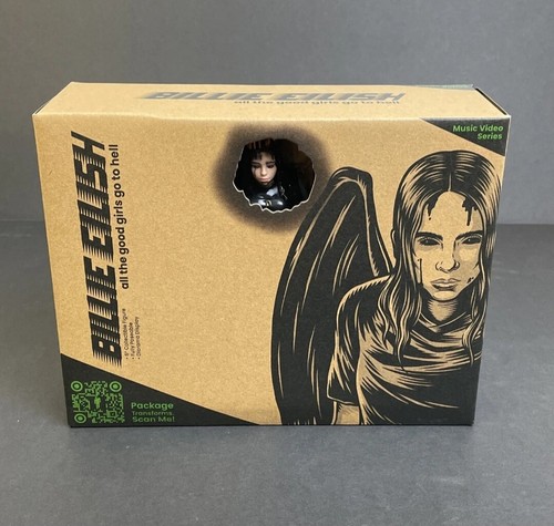 Billie Eilish 6" Collectible Doll All Good Girls Go to Hell Music Video Figure