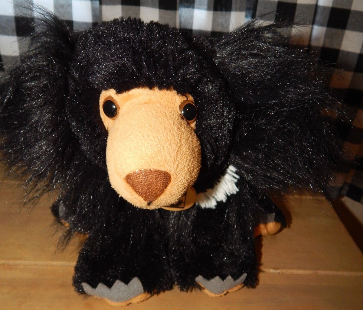 Wild Republic Black Sloth Bear Nashville Zoo Stuffed Animal Toy 9