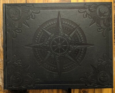 Lost At Sea Project by Nick Caruso & Eric Perfect*RARE BLACK LEATHER COVER*