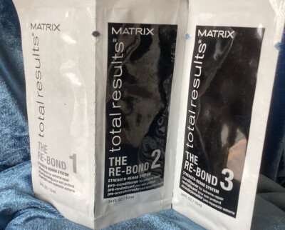 Matrix 3 Steps The RE-BOND, Shampoo,  Conditioner .34 oz (1 of each)