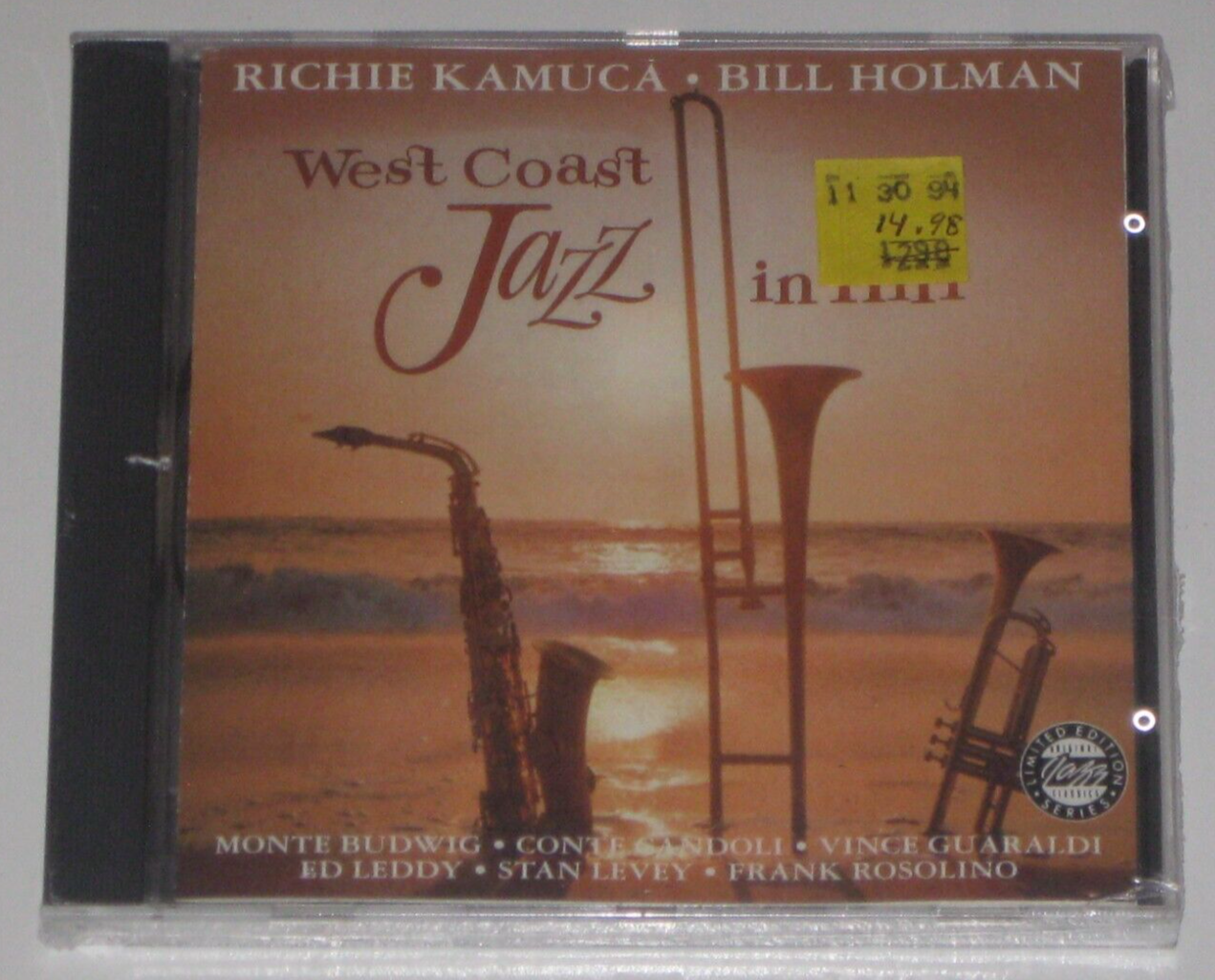 RICHIE KAMUCA BILL HOLMAN WEST COAST JAZZ IN HI-FI LIMITED