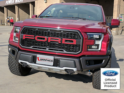 Ford Raptor Grille Letter Overlay Graphics Stickers Decals 2017-2020 Vinyl Decal